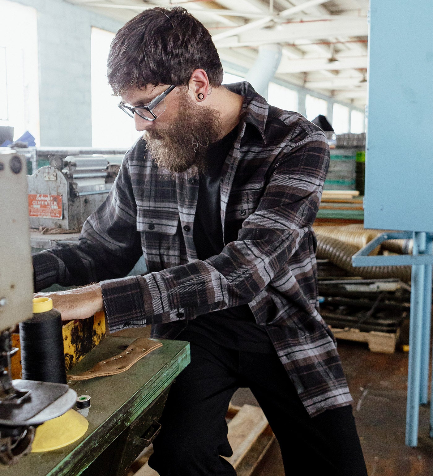 Thorogood Heavyweight Brushed Flannel Shirt Plaid - Image 6