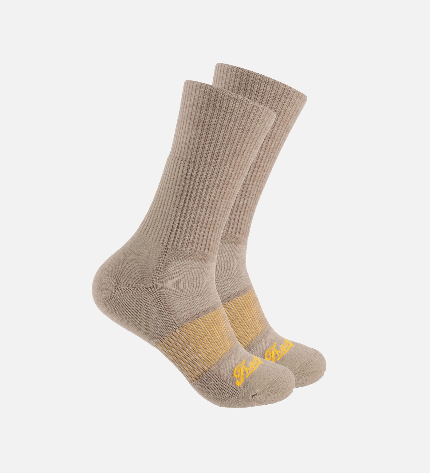 Thorogood 1PK Half Cushion Midweight Merino Wool Crew Boot Sock - Image 4