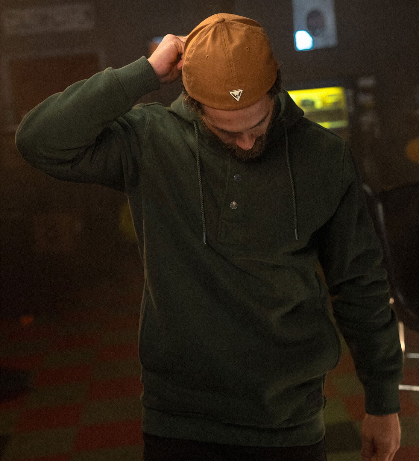 Thorogood Snap Neck Heavyweight Hoodie - Image 2