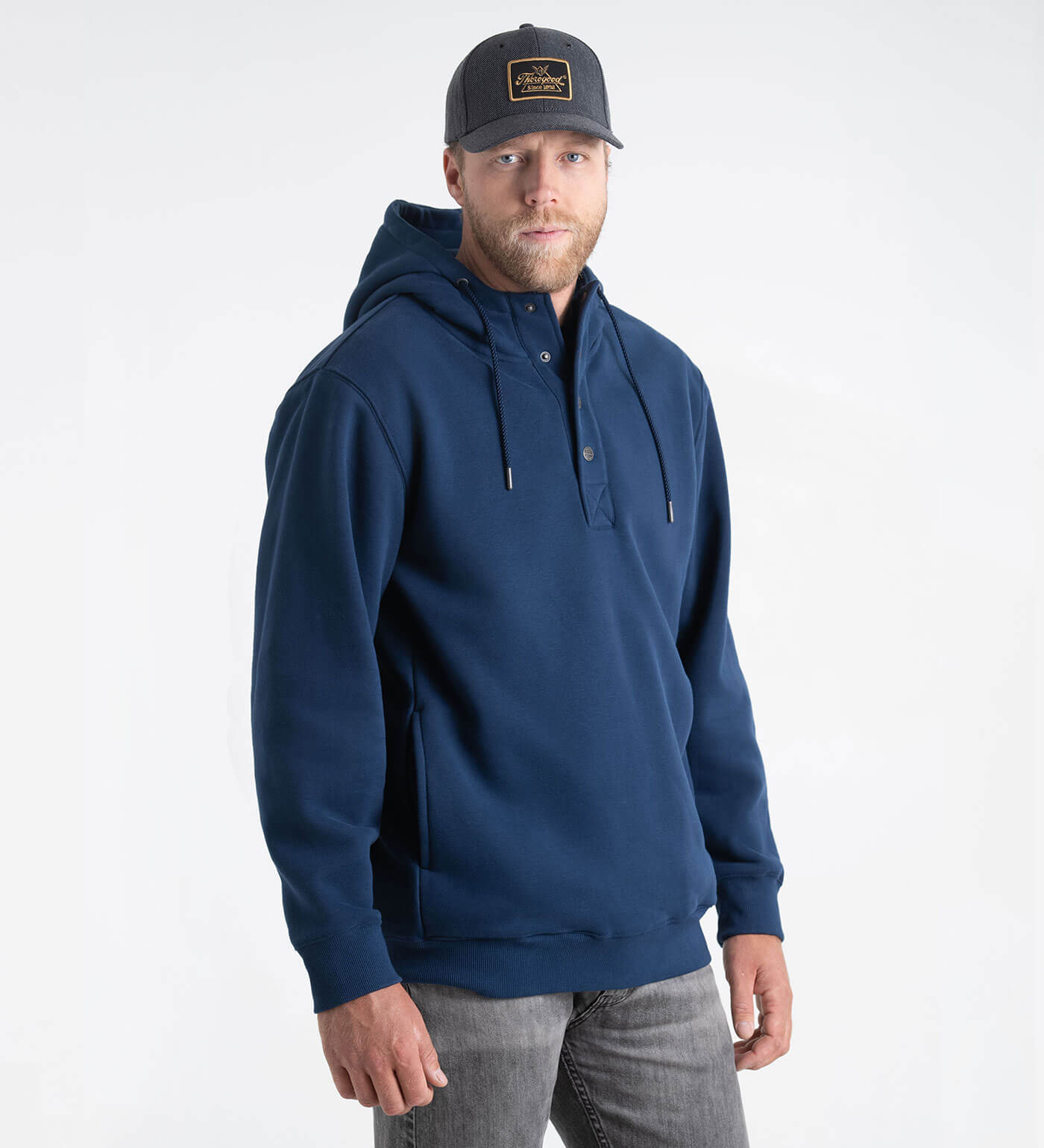 Thorogood Snap Neck Heavyweight Hoodie - Image 6