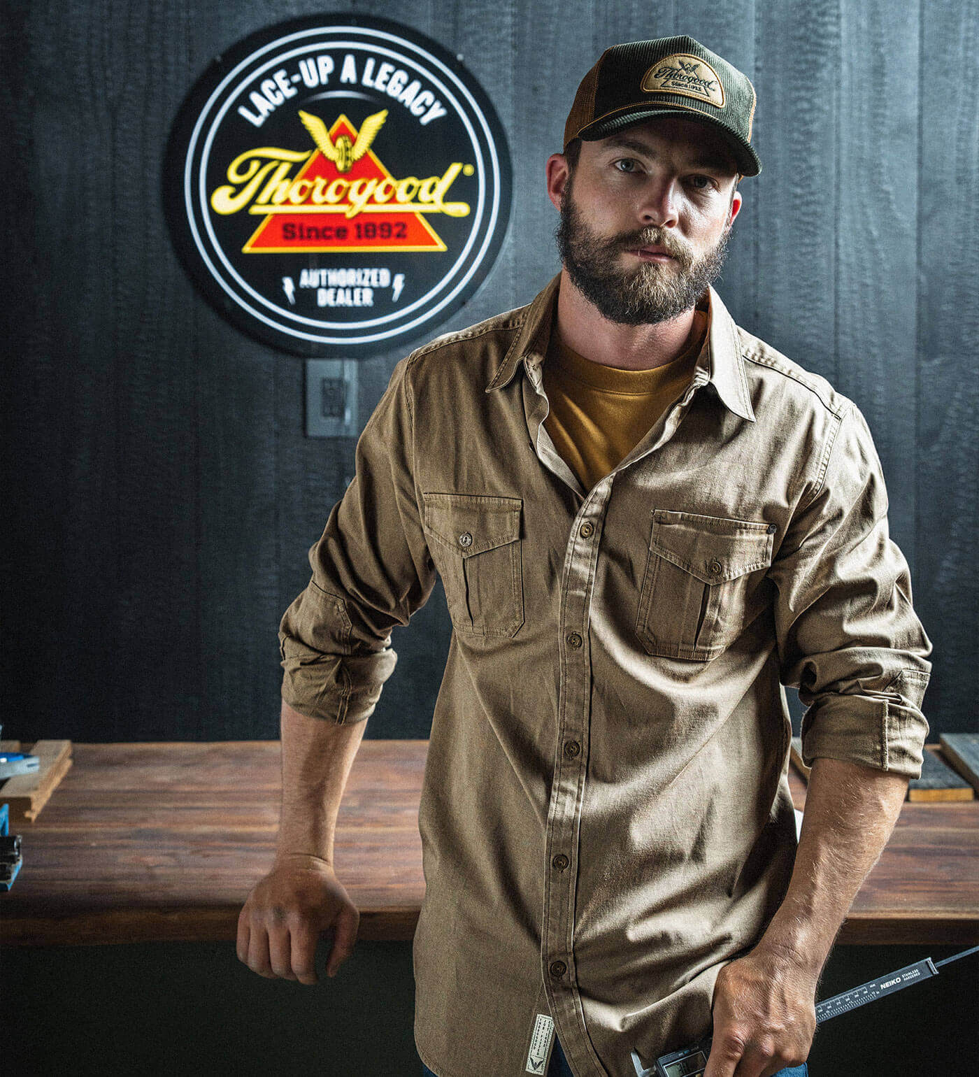 Thorogood Utility Stretch Shop Shirt - Image 2