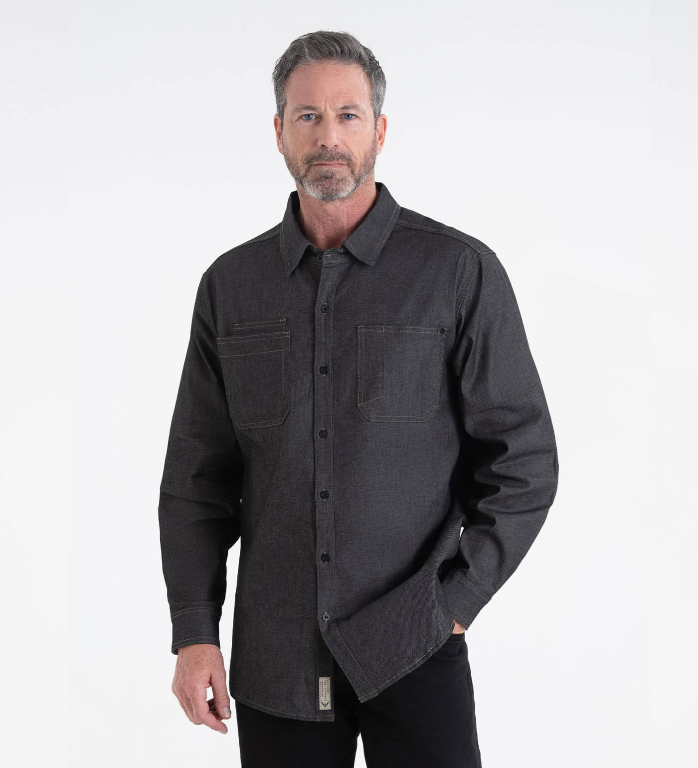 Thorogood Vintage Stretch Denim Shirt - Image 7