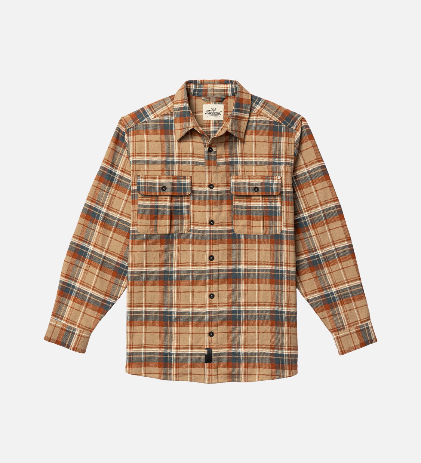 Thorogood Heavyweight Brushed Flannel Shirt Plaid - Image 8
