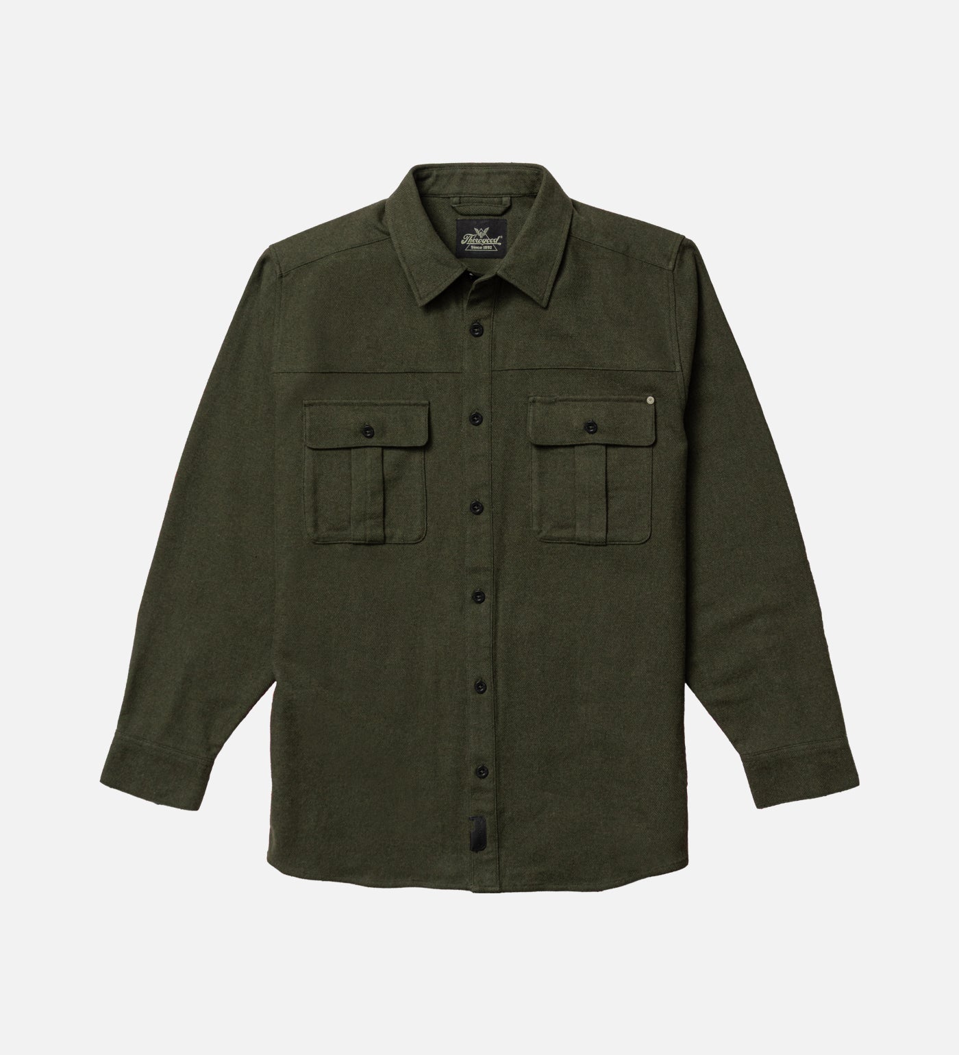 Thorogood Heavyweight Brushed Flannel Shirt Solid - Image 5