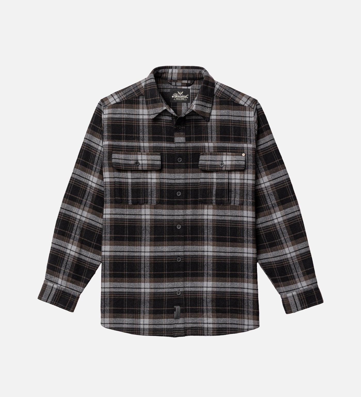 Thorogood Heavyweight Brushed Flannel Shirt Plaid - Image 5