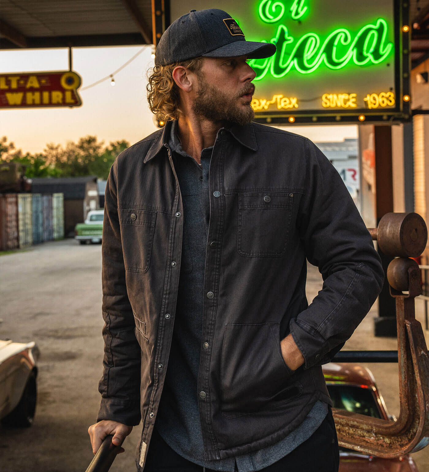 Thorogood Crafted Herringbone Utility Shirt Jacket - Image 2