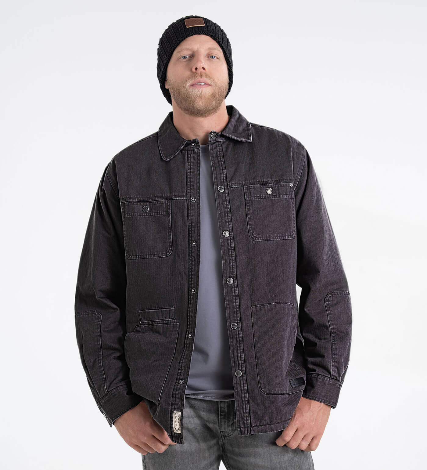 Thorogood Crafted Herringbone Utility Shirt Jacket - Image 3