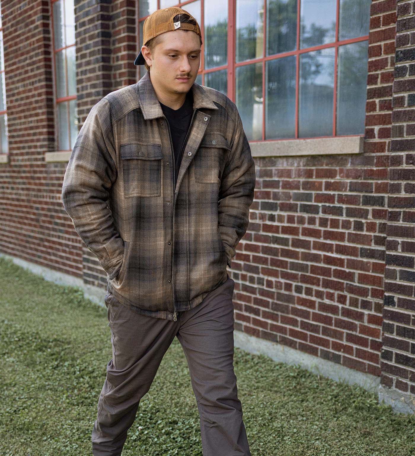 Thorogood Merrill Heavyweight Berber Lined Shirt Jacket - Image 2