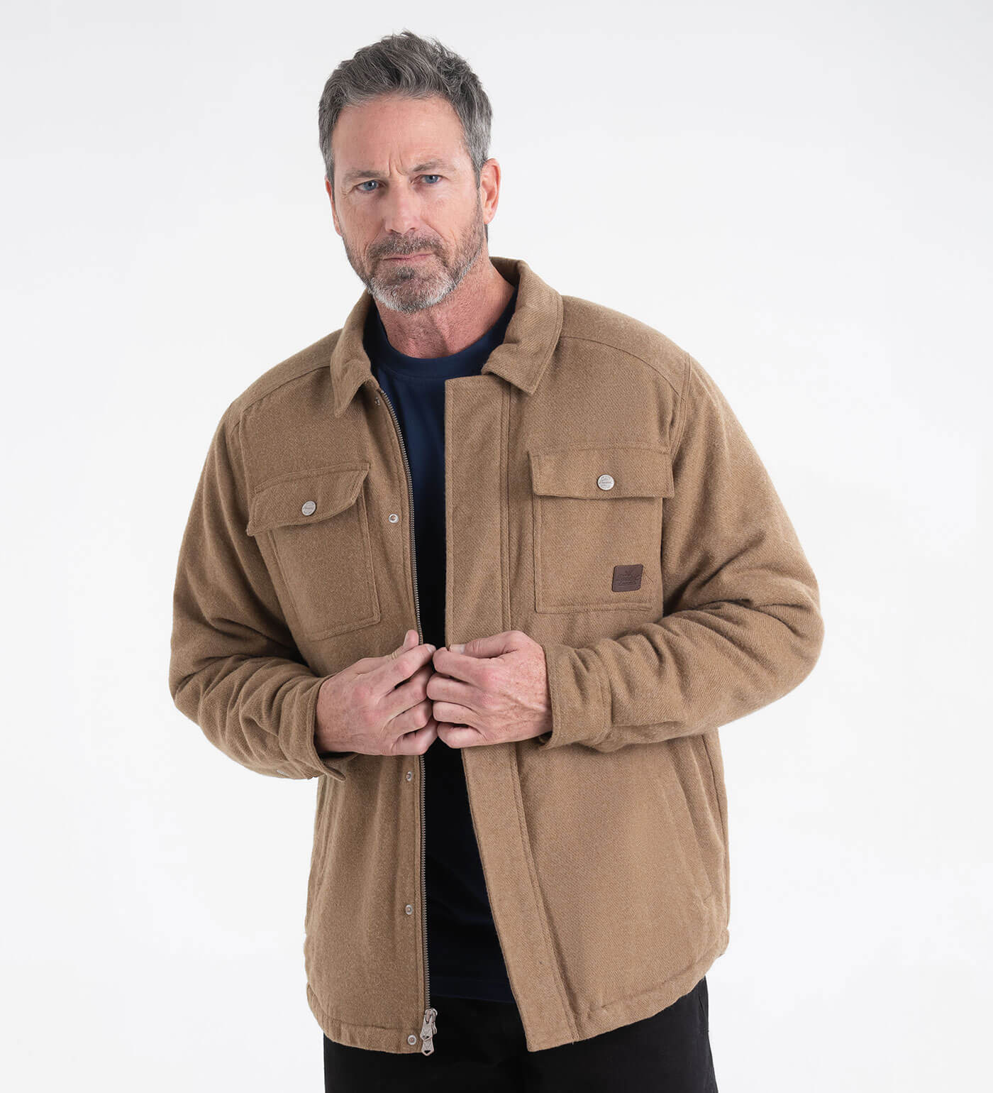 Thorogood Merrill Heavyweight Berber Lined Shirt Jacket - Image 13