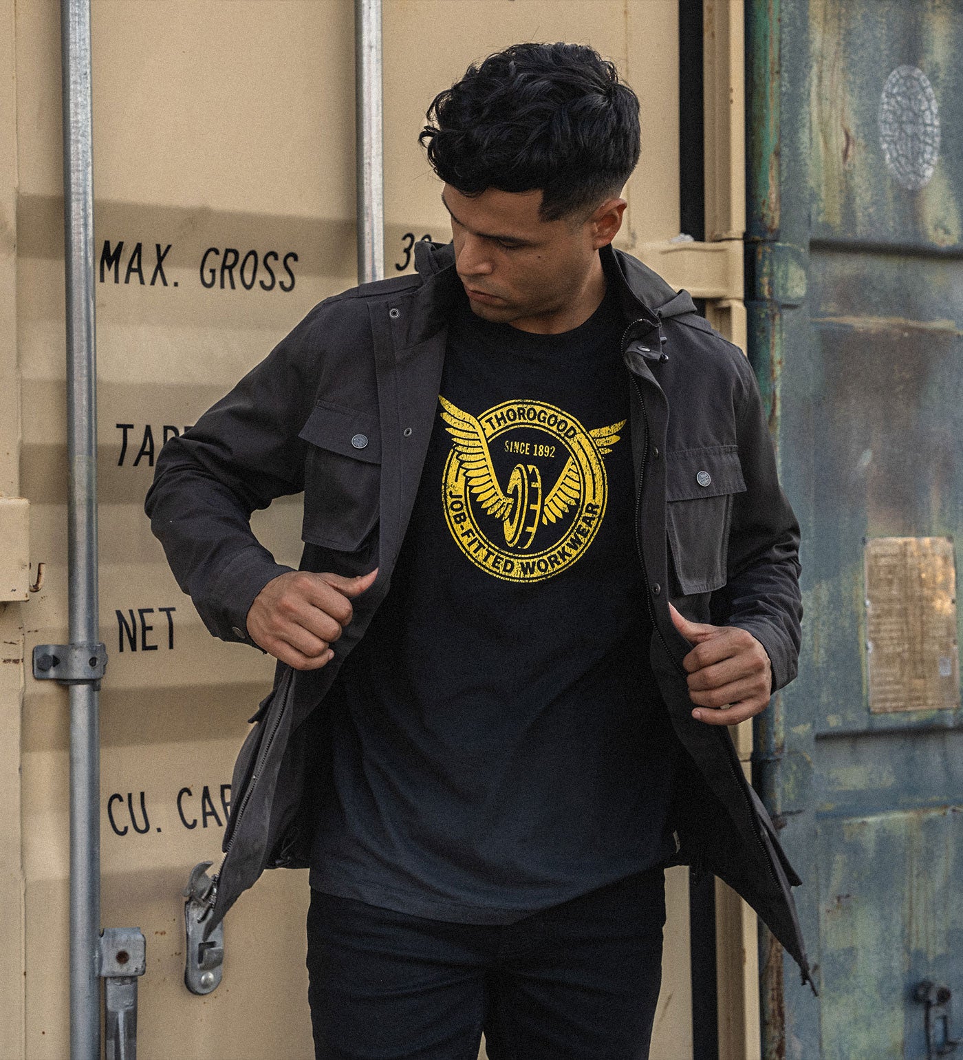 Thorogood Tradesman Waxed Cotton Jacket - Image 2
