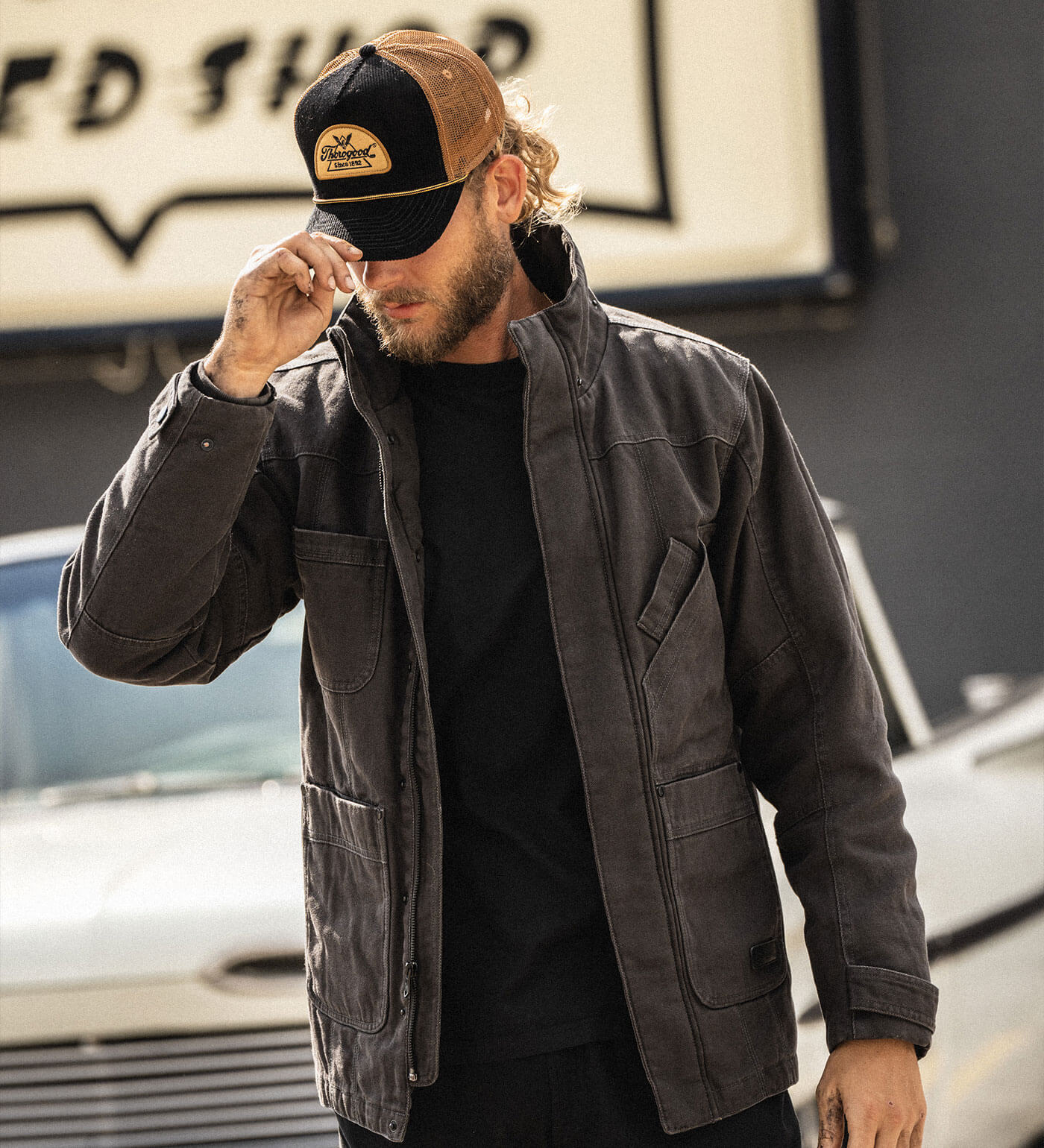 Thorogood American Heritage Heavyweight Stone-Washed Canvas Insulated Jacket - Image 2