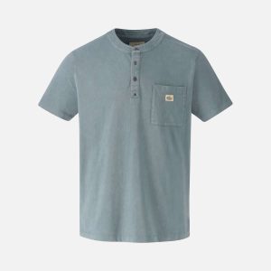 Thorogood Vintage Wash Short Sleeve Pocket Henley
