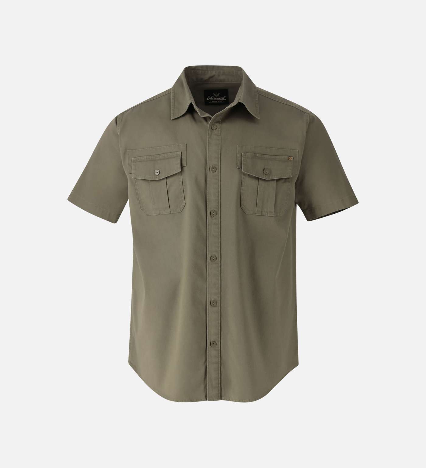 Thorogood Short Sleeve Stretch Utility Button Up Work Shirt - Image 9