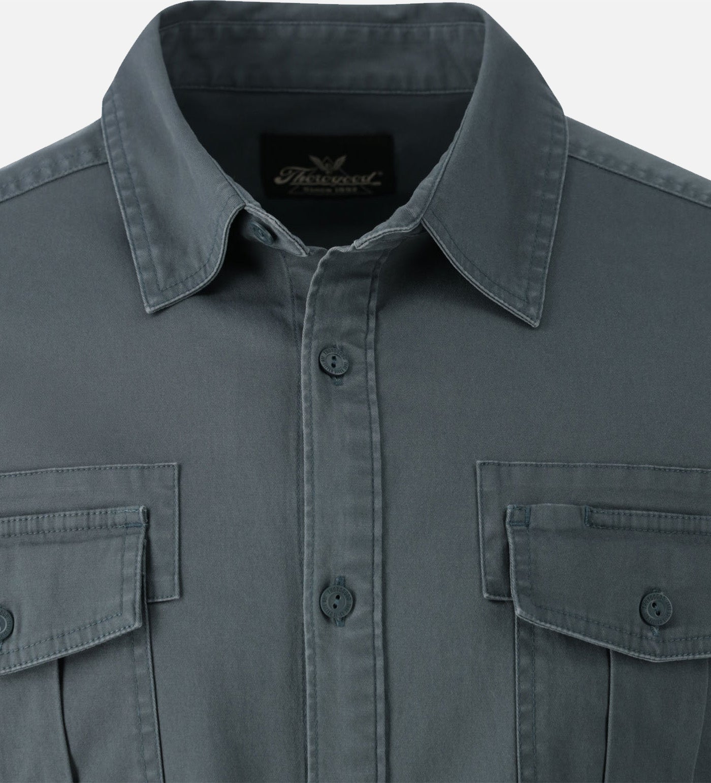Thorogood Short Sleeve Stretch Utility Button Up Work Shirt - Image 19