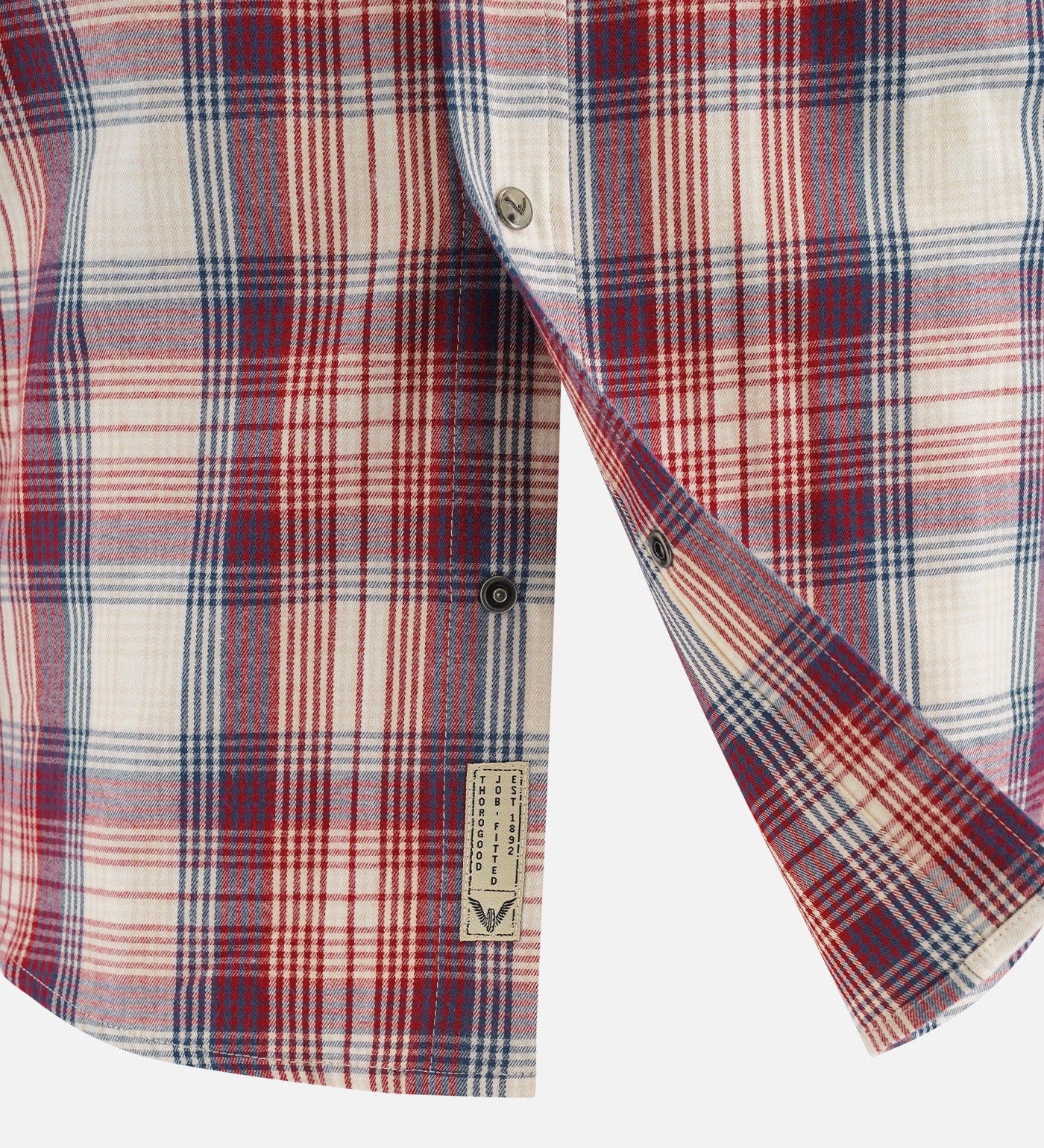 Thorogood Short Sleeve Western Shirt With Snaps - Image 13