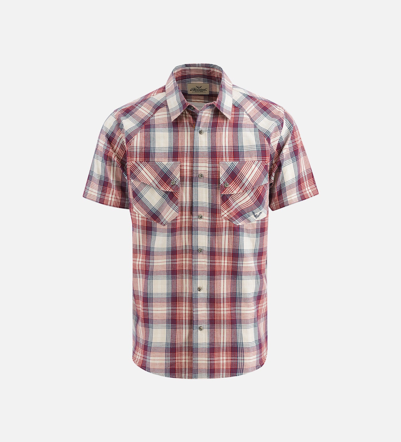 Thorogood Short Sleeve Western Shirt With Snaps - Image 9