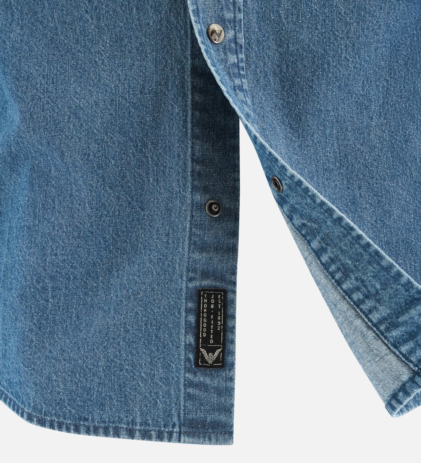Thorogood Short Sleeve Western Shirt With Snaps - Image 19