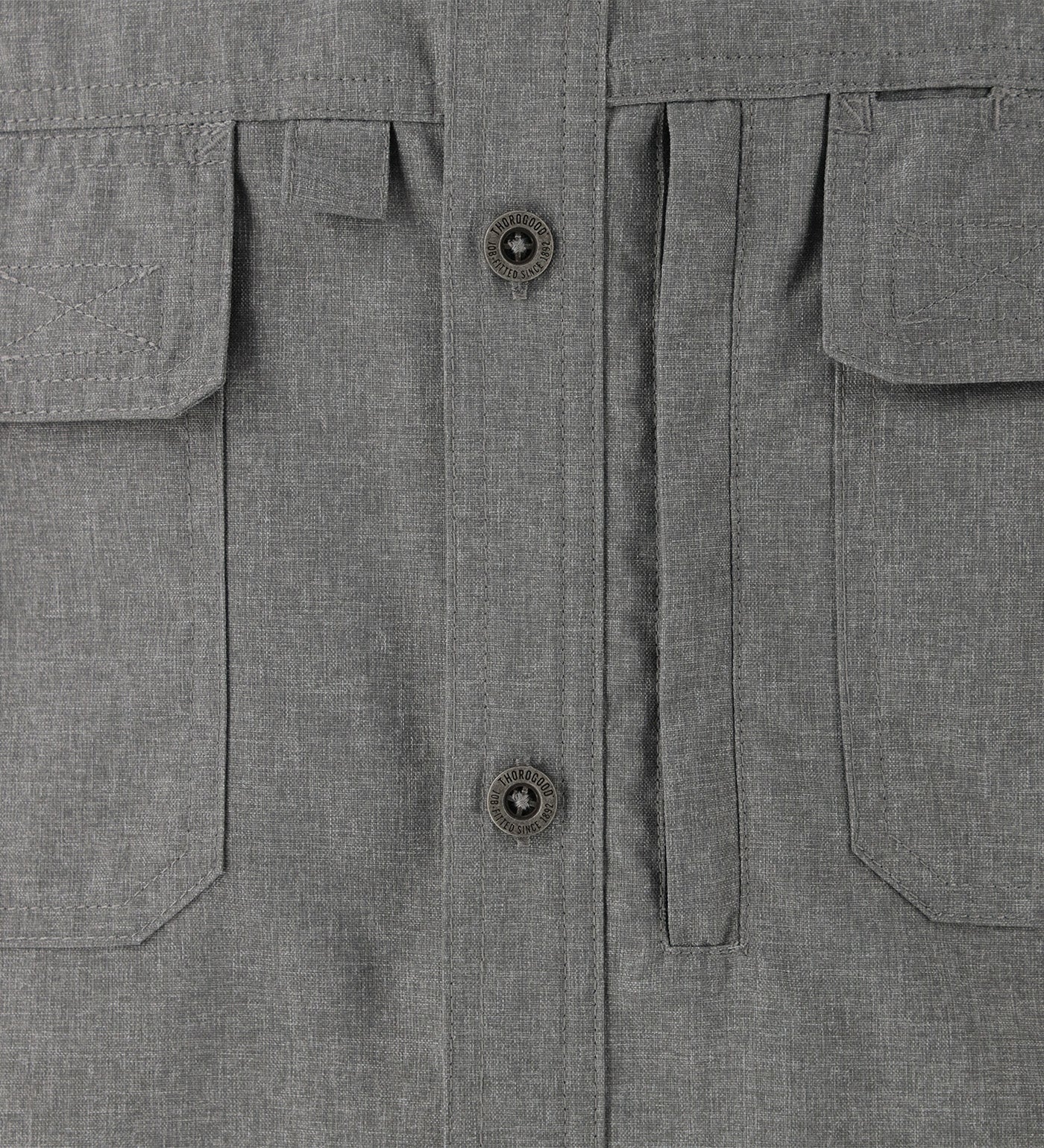 Thorogood Convertible Long Sleeve All Season UPF Protection Work Shirt - Image 5
