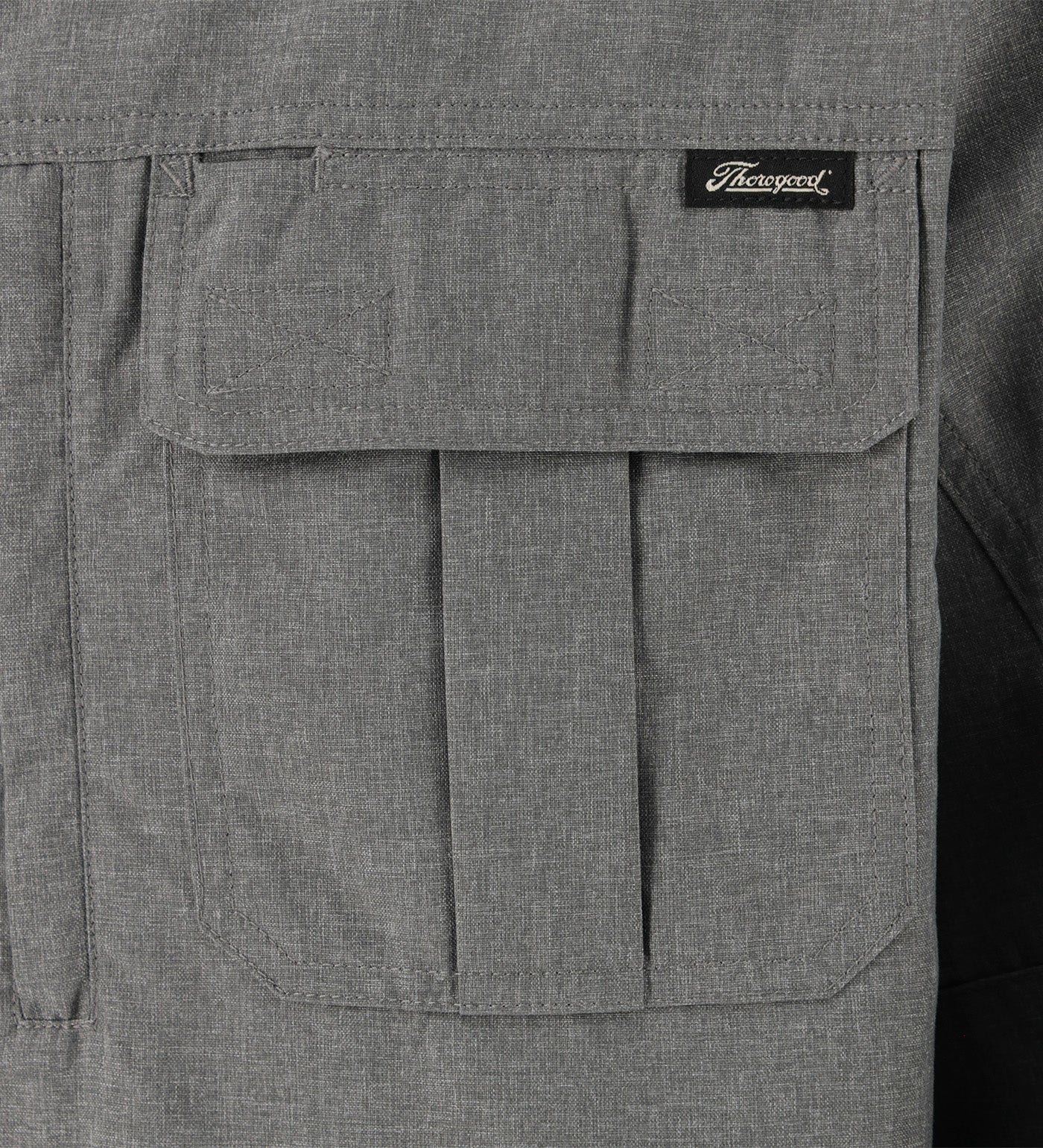 Thorogood Convertible Long Sleeve All Season UPF Protection Work Shirt - Image 6