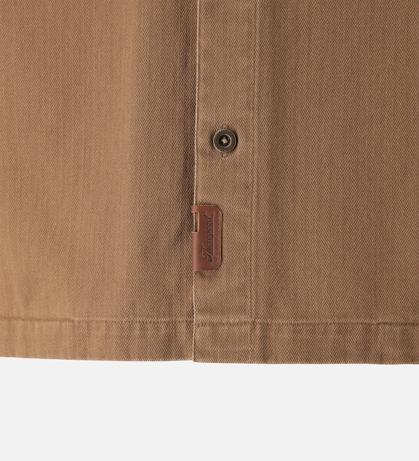 Thorogood Stone Wash Herringbone Button Overshirt - Image 10