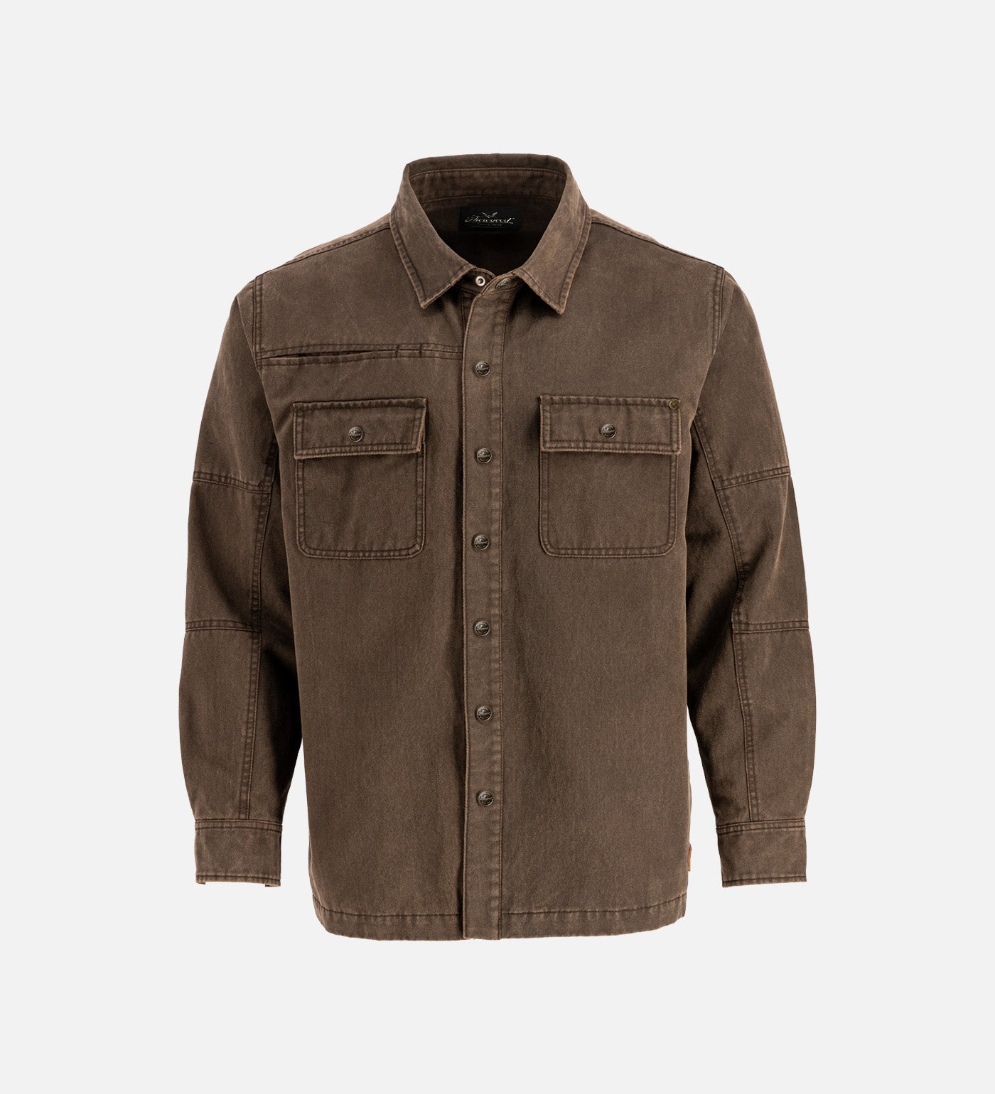 Thorogood Waxed Cotton Shirt Jacket with Snaps - Image 5