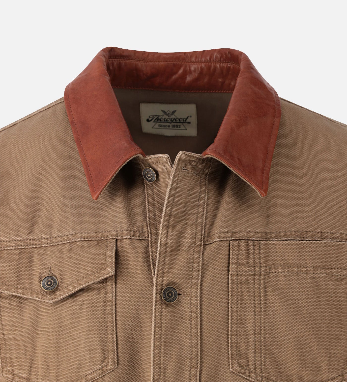 Thorogood Stone Wash Canvas Trucker Jacket - Image 5