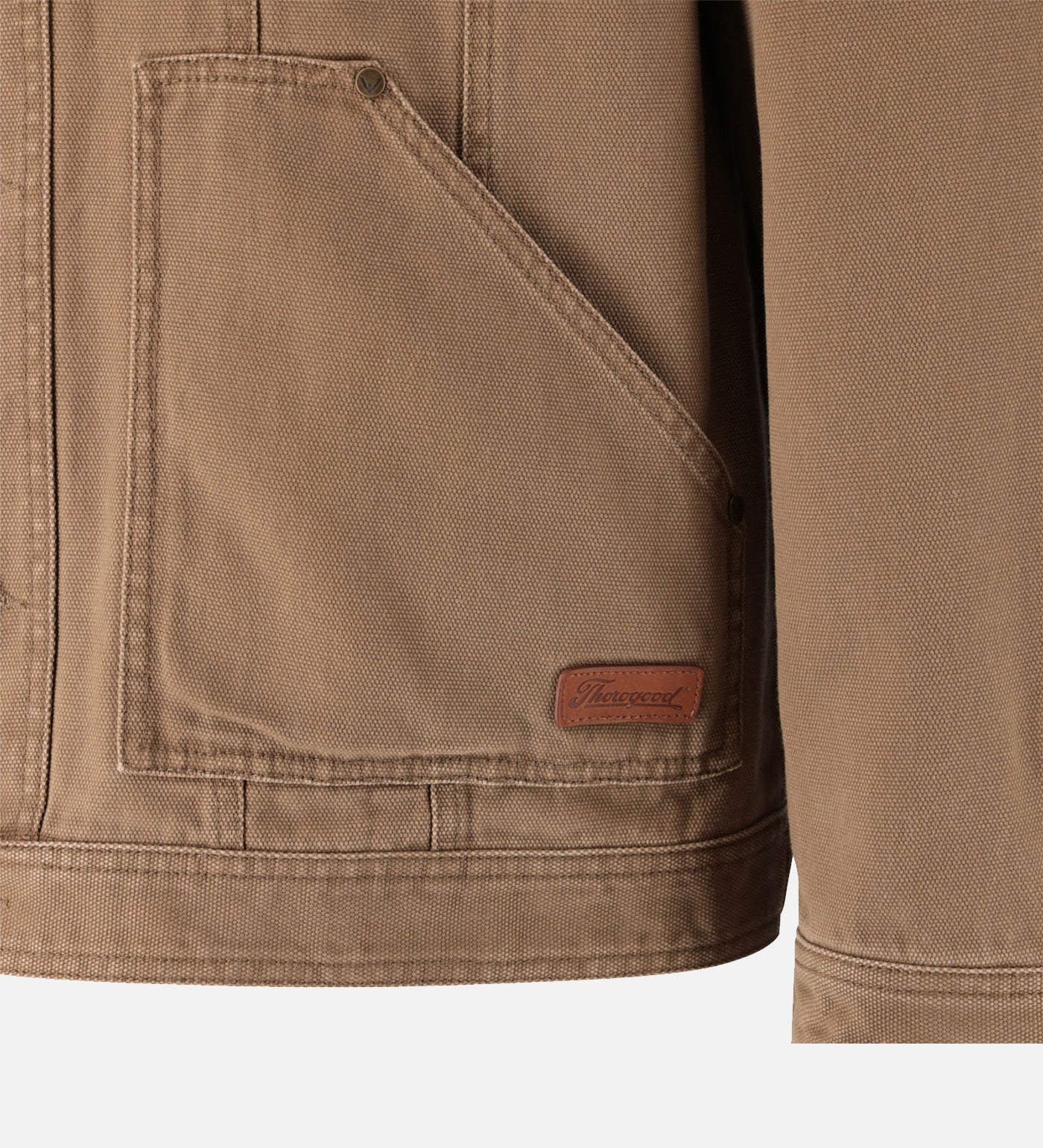 Thorogood Stone Wash Canvas Trucker Jacket - Image 8