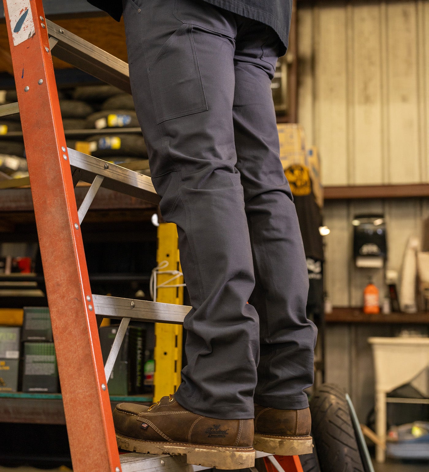 Thorogood Durable Water Repellent Stretch Canvas Work Pants - Image 6