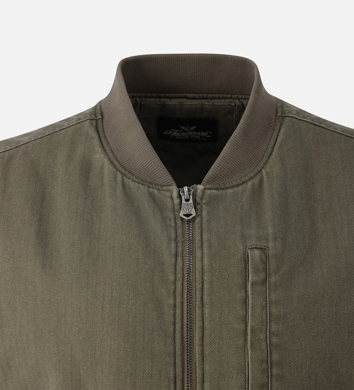 Thorogood All Year Round Stone Wash Herringbone Vest - Image 7