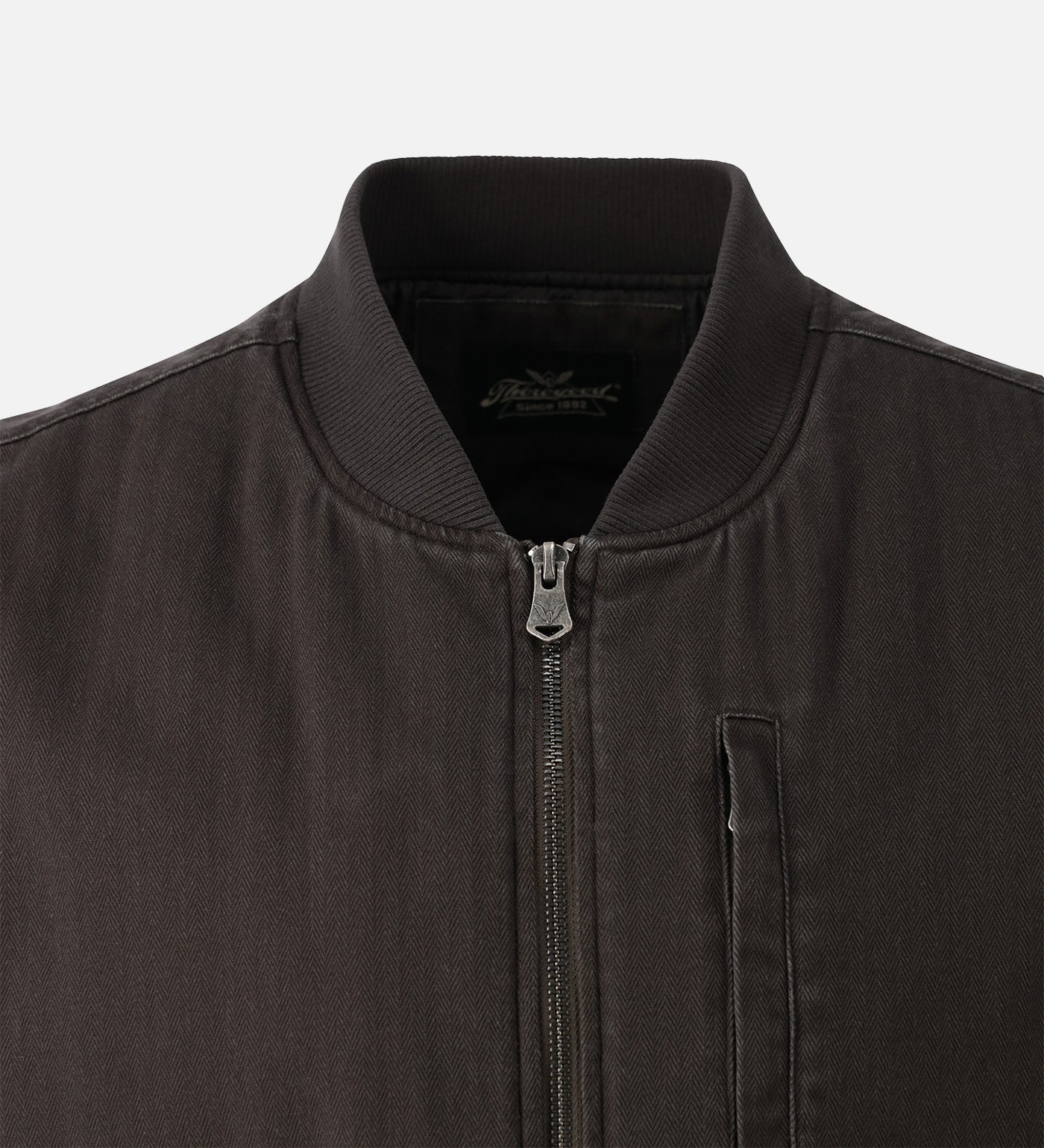 Thorogood All Year Round Stone Wash Herringbone Vest - Image 11