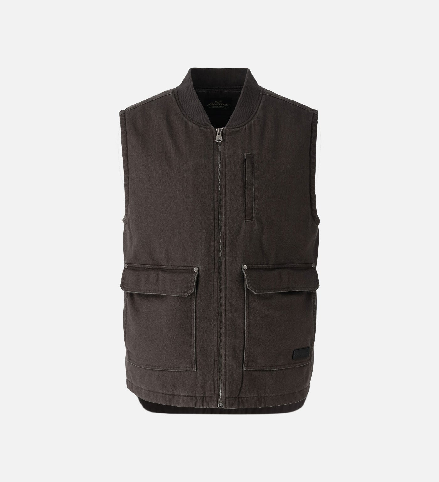 Thorogood All Year Round Stone Wash Herringbone Vest - Image 9