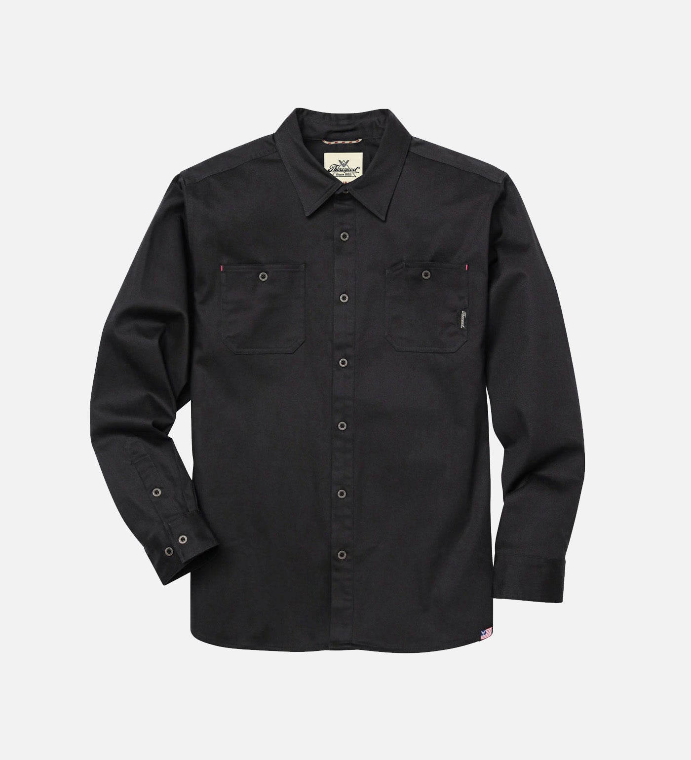 Thorogood Water Repellent Heavyweight Utility Long Sleeve Shop Shirt USA Made - Image 7