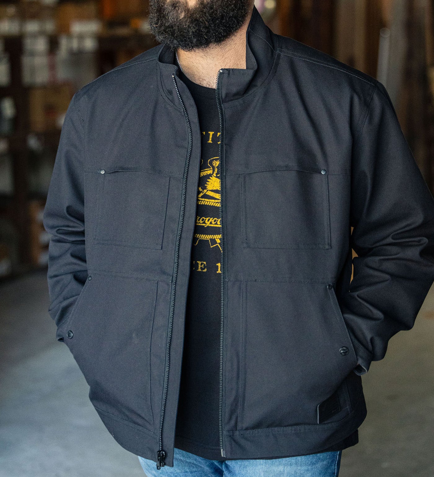 Thorogood Water Repellent Canvas Jacket USA Made - Image 5