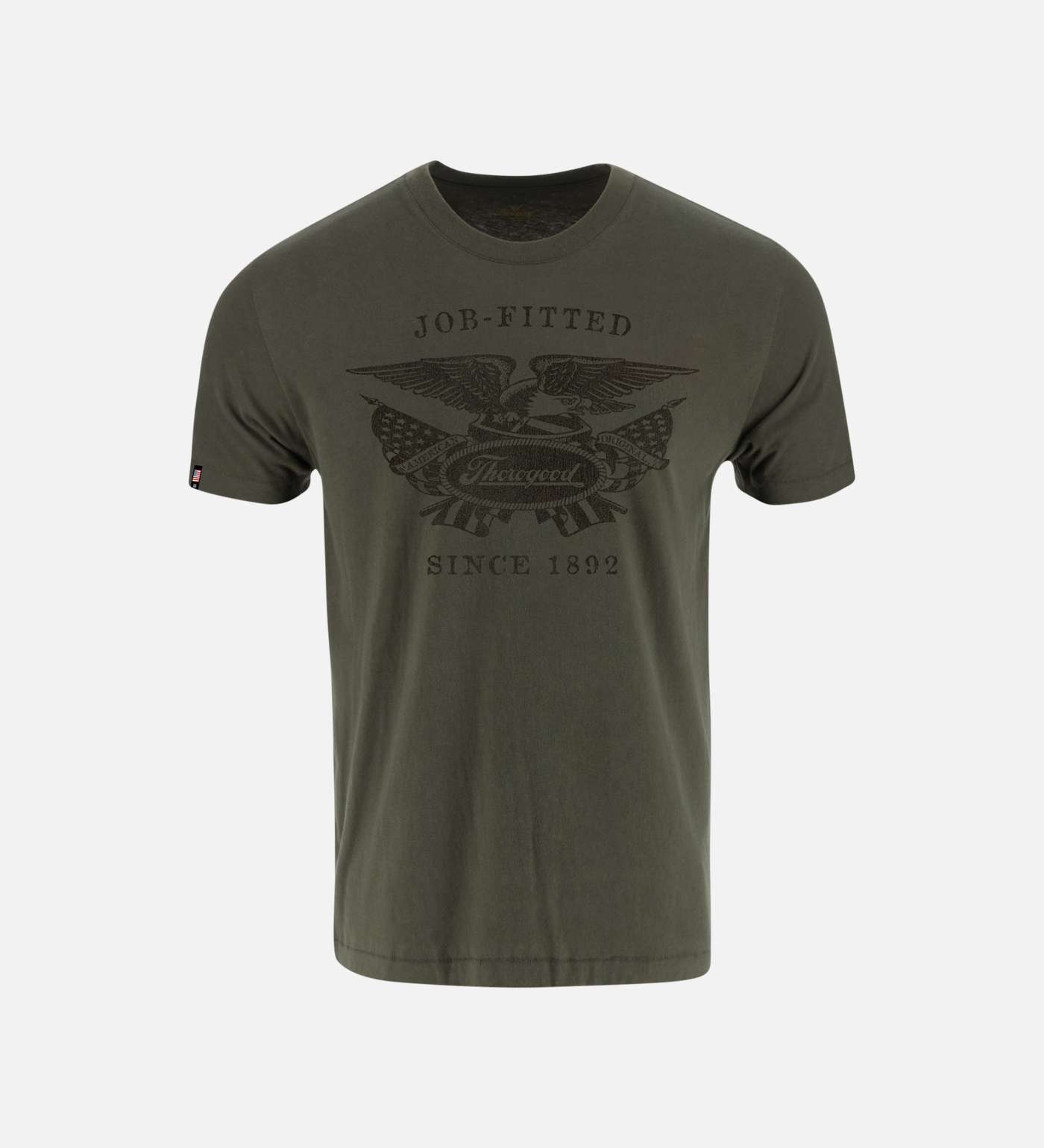 Thorogood Old Glory Vintage T-Shirt USA Made - Image 5