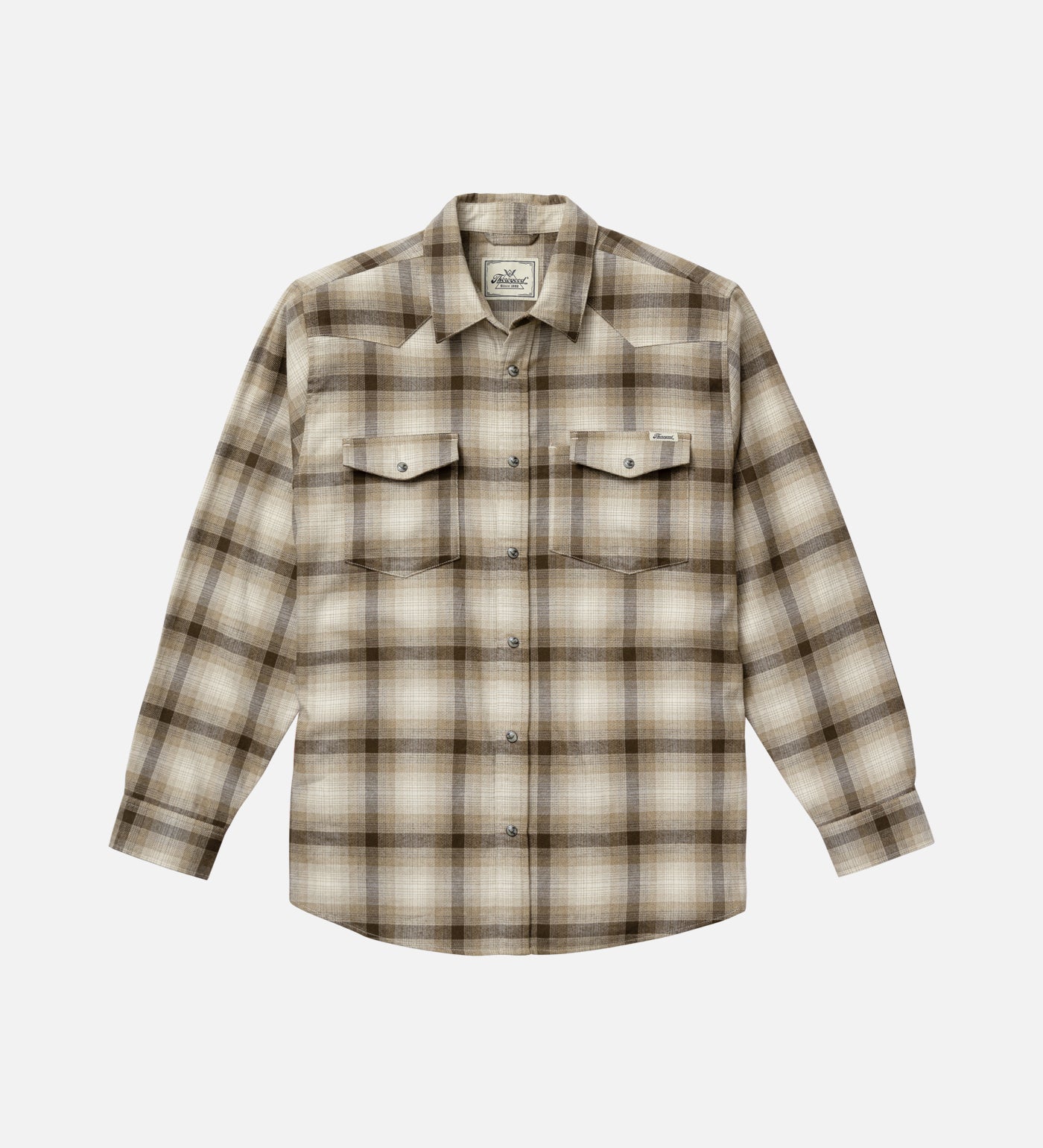 Thorogood Western Flannel Long Sleeve Snap Shirt - Image 4