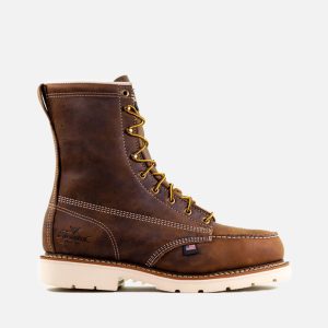 Thorogood American Heritage 8 Steel Safety Toe Work Boots for Men