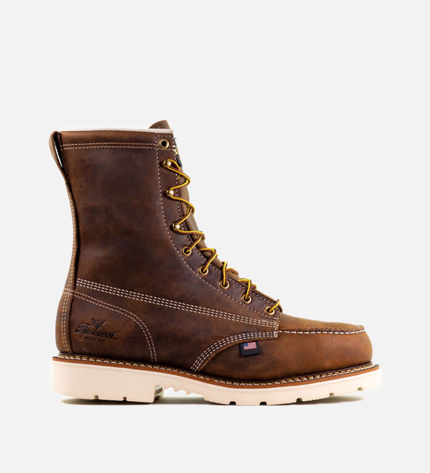 Thorogood American Heritage 8 Steel Safety Toe Work Boots for Men