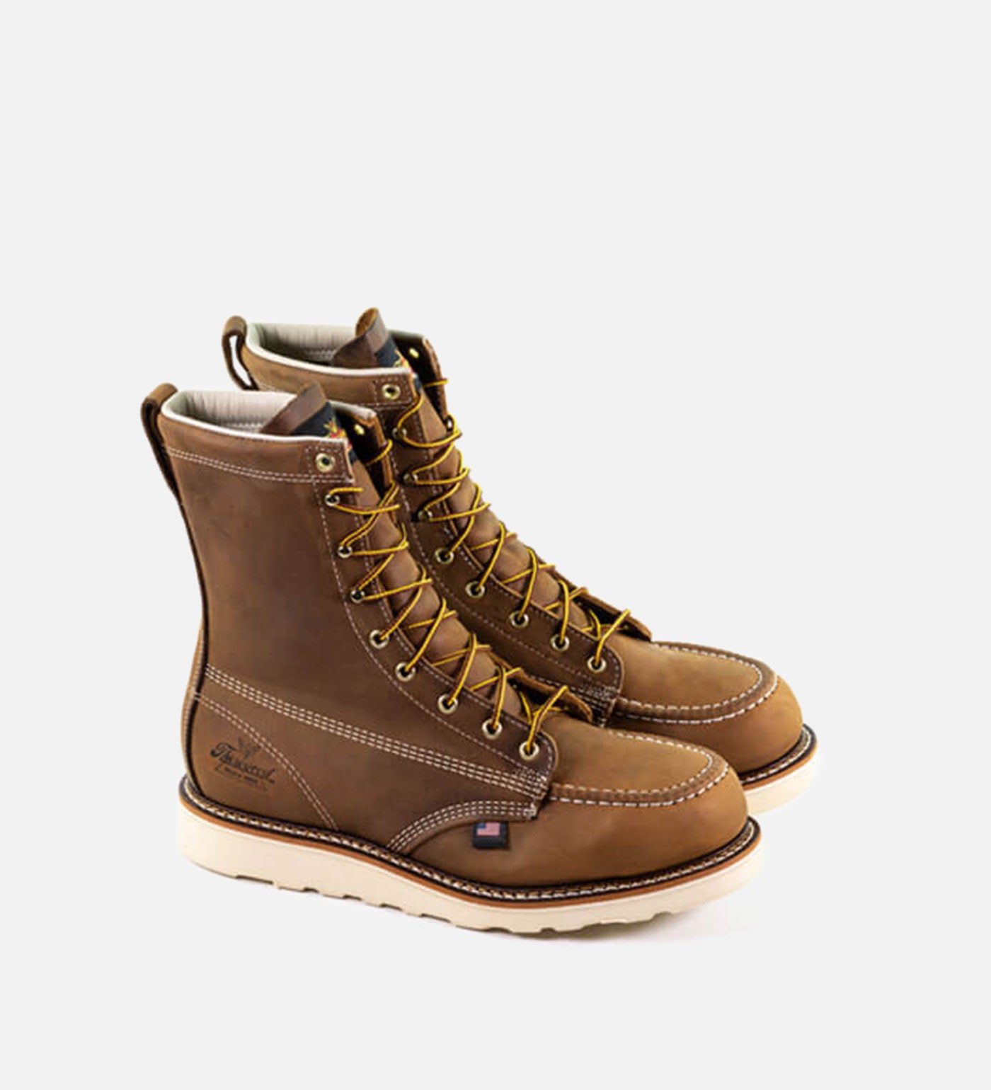 Thorogood American Heritage 8 Steel Safety Toe Work Boots for Men - Image 4