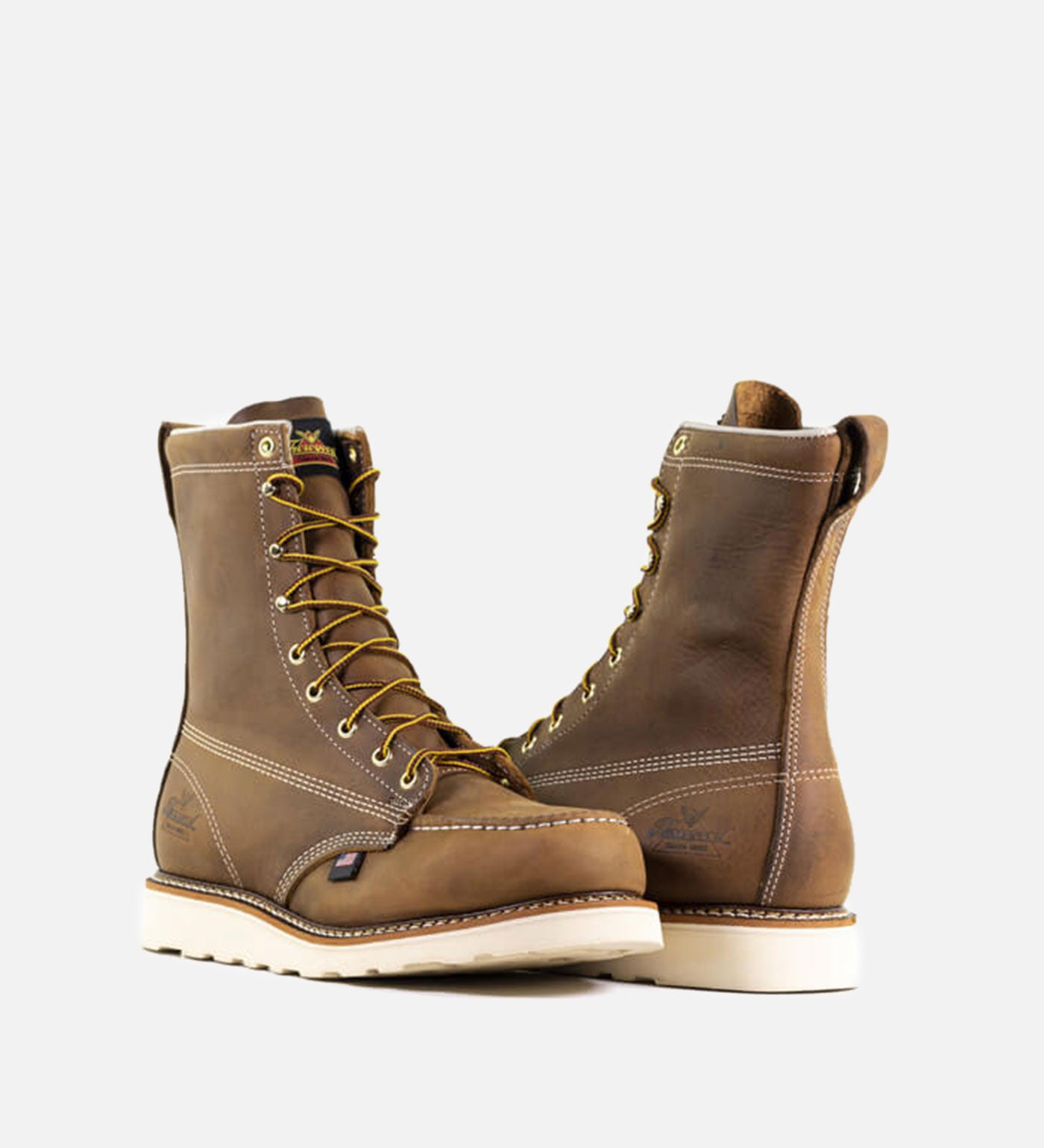 Thorogood American Heritage 8 Steel Safety Toe Work Boots for Men - Image 2