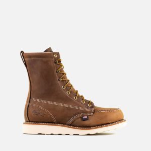 Thorogood American Heritage 8 Steel Safety Toe Work Boots for Men