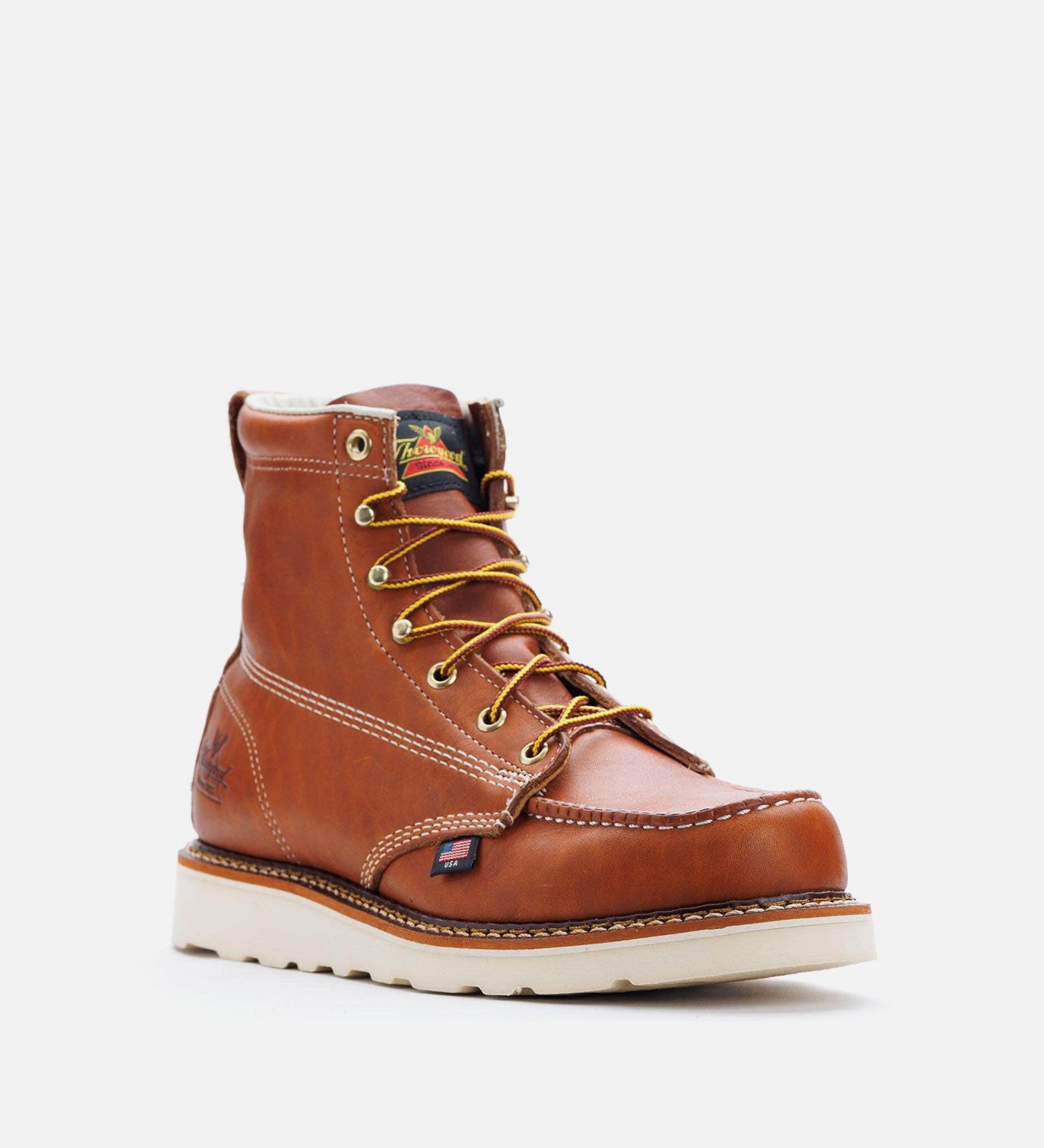 Thorogood American Heritage 6 Tobacco Moc Toe Work Boots for Men - Image 3