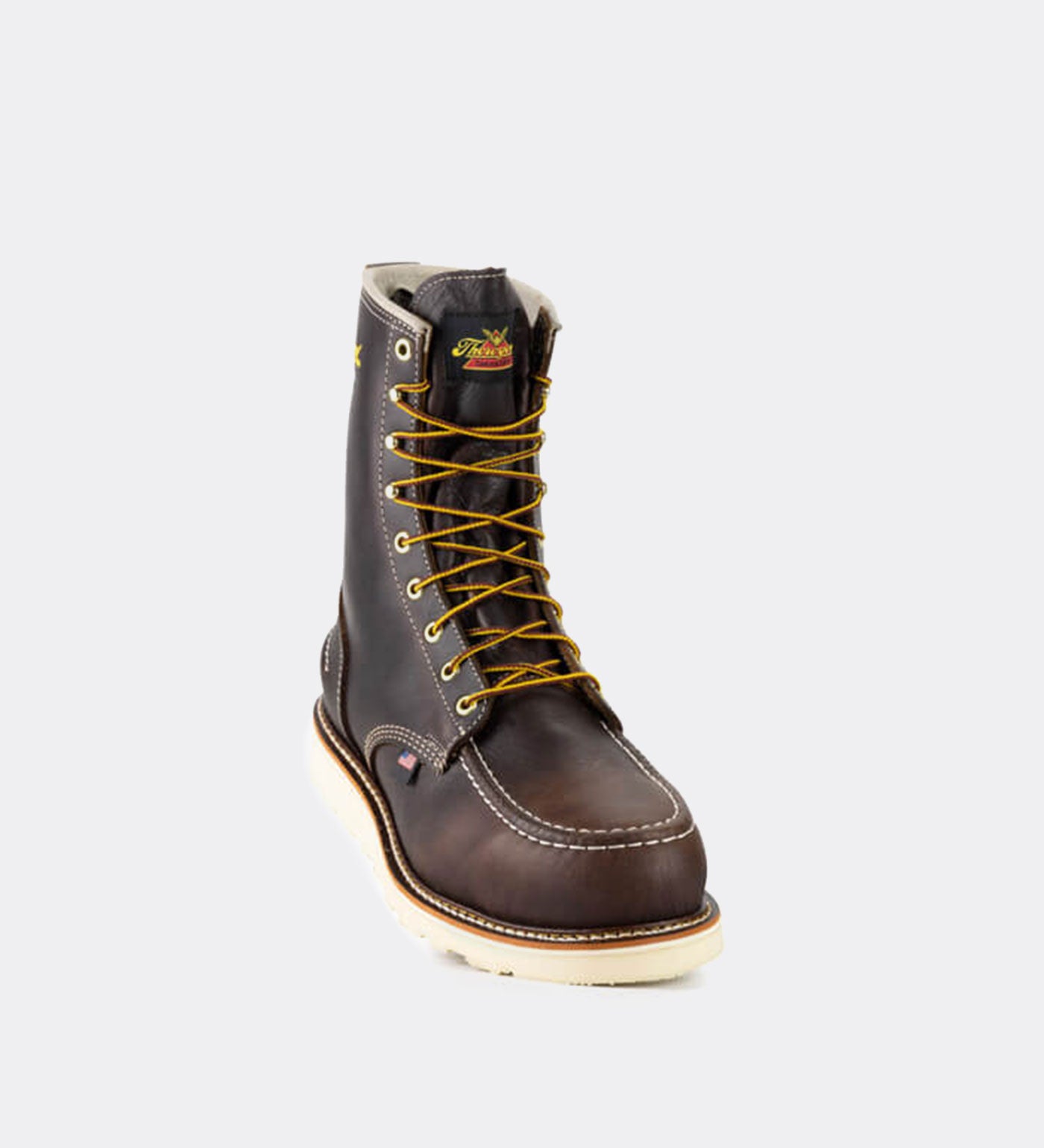 Thorogood 1957 Series Waterproof 8 Briar Pitstop Steel Safety Toe Work Boots for Men - Image 3