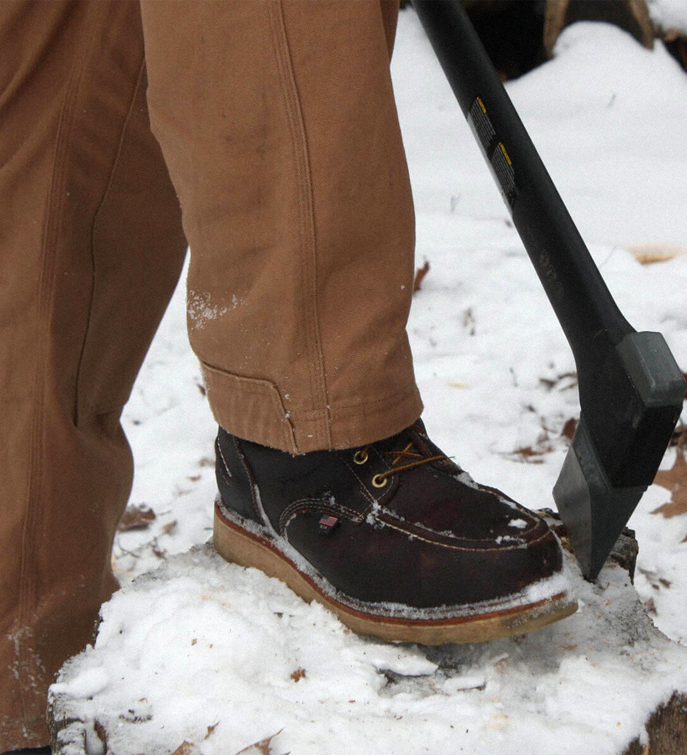 Thorogood 1957 Series Waterproof 8 Briar Pitstop Steel Safety Toe Work Boots for Men - Image 6