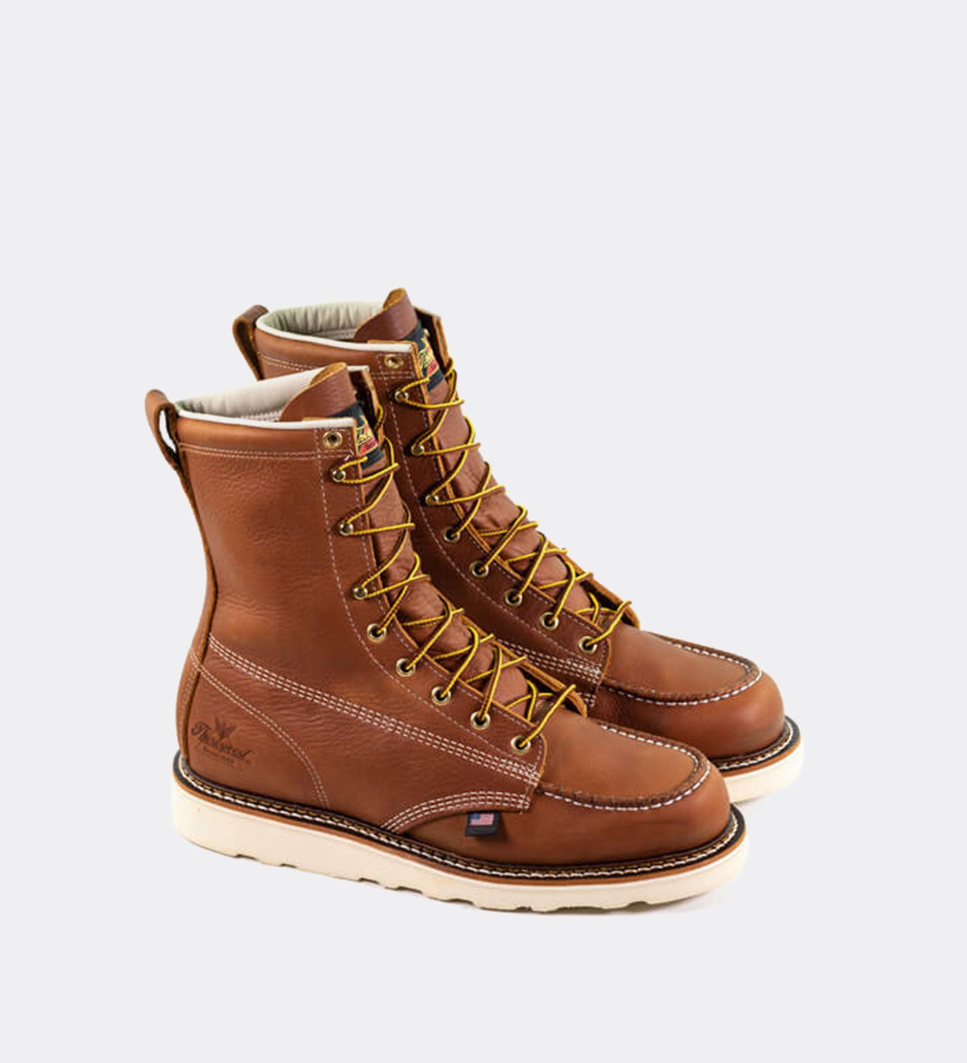 Thorogood American Heritage 8 Tobacco Moc Toe Work Boots for Men - Image 3