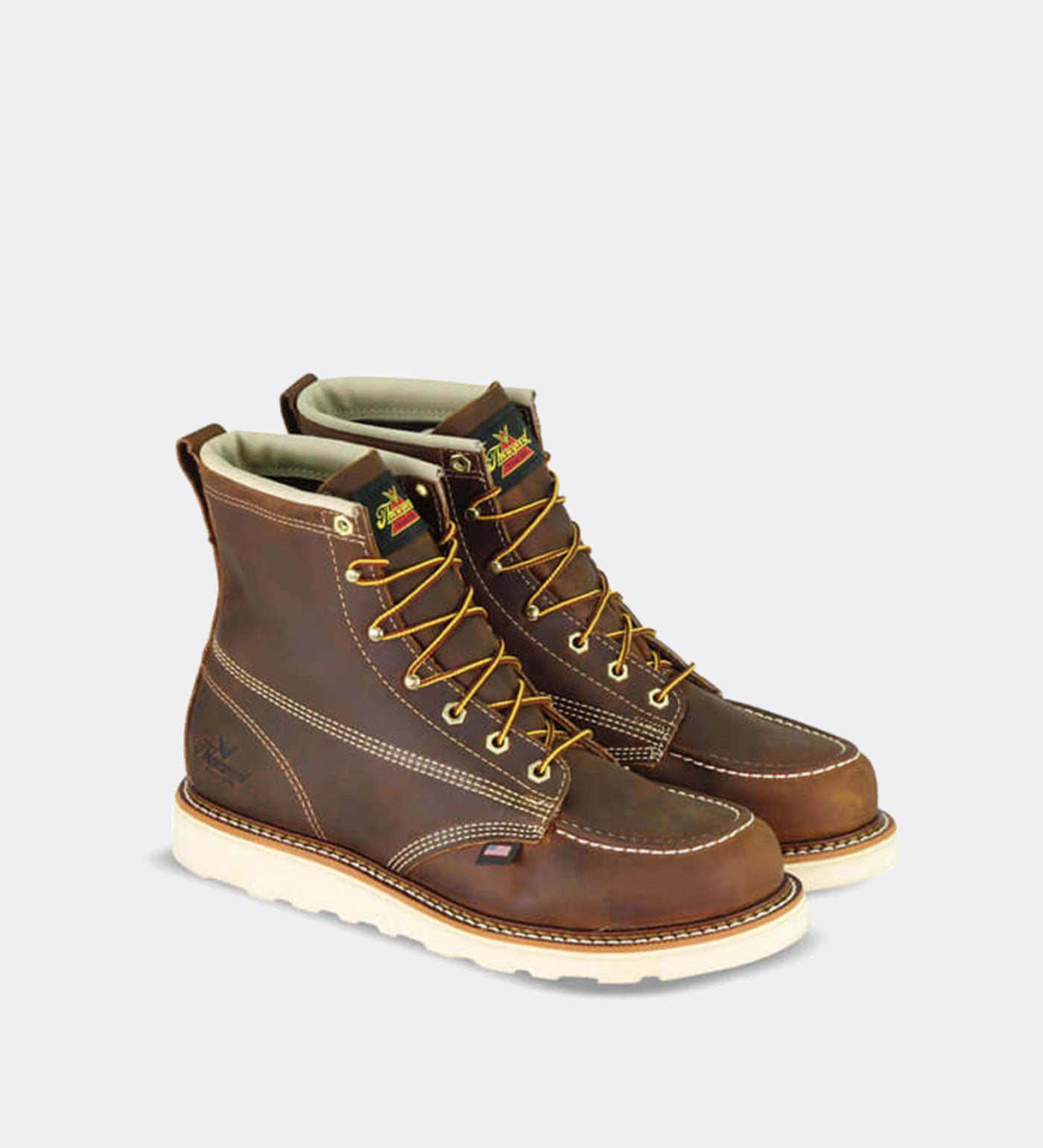 Thorogood American Heritage 6 Steel Safety Toe Trail Work Boots for Men - Image 2