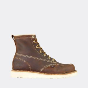 Thorogood American Heritage 6 Steel Safety Toe Trail Work Boots for Men