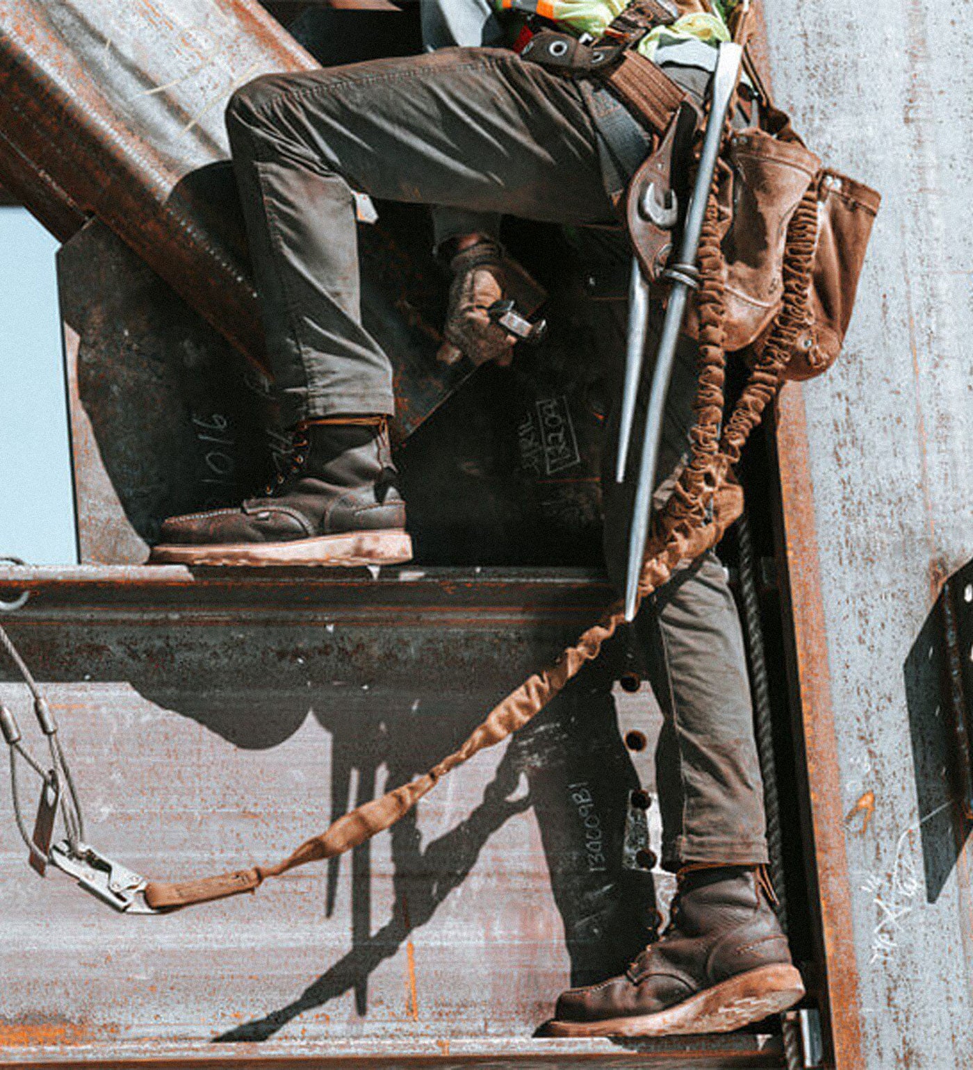 Thorogood 1957 Series Waterproof 8 Briar Pitstop Moc Toe Work Boots for Men - Image 5