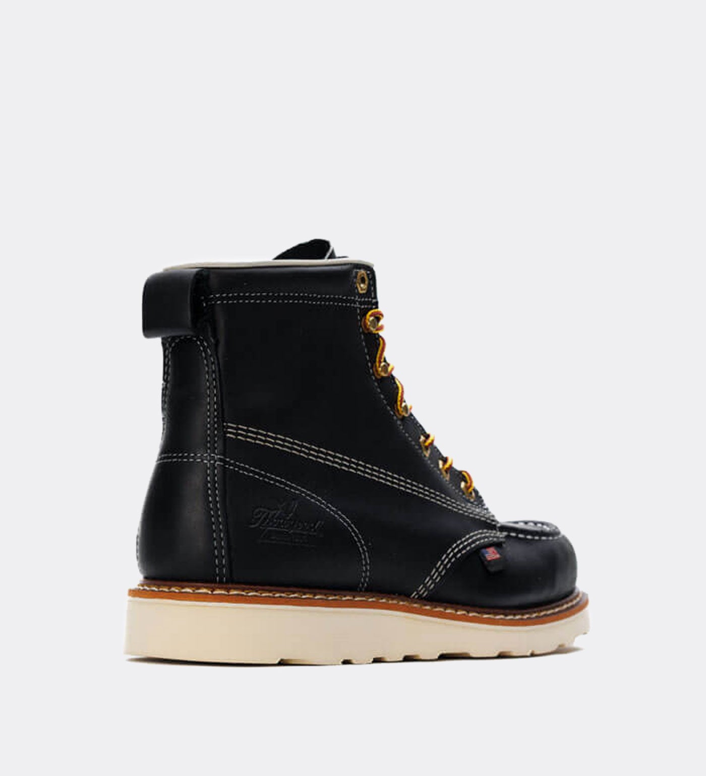 Thorogood American Heritage 6 Black Moc Toe Work Boots for Men - Image 2