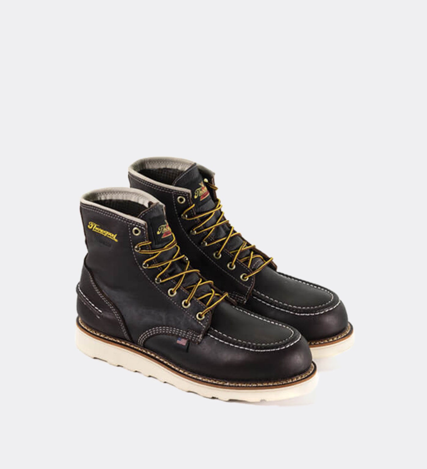 Thorogood 1957 Series Waterproof 6 Briar Pitstop Moc Toe Work Boots for Men - Image 4