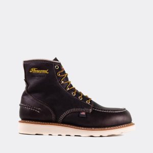 Thorogood 1957 Series Waterproof 6 Briar Pitstop Moc Toe Work Boots for Men